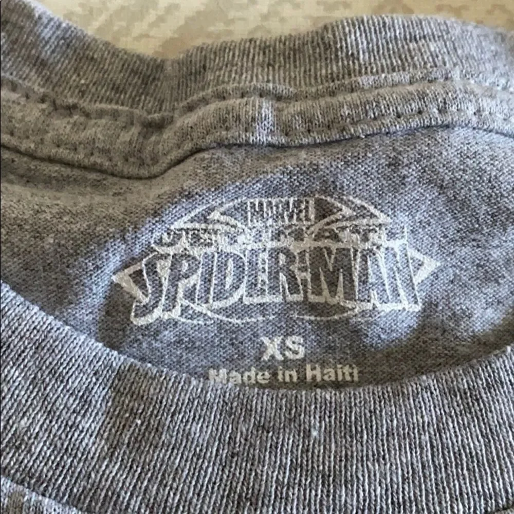 Gap Little Boys Spider-Man Graphic Grey T-Shirt